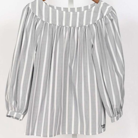 NWT A.P.C. x Katie Holmes Louisa Blouse 36 - Picture 3 of 6